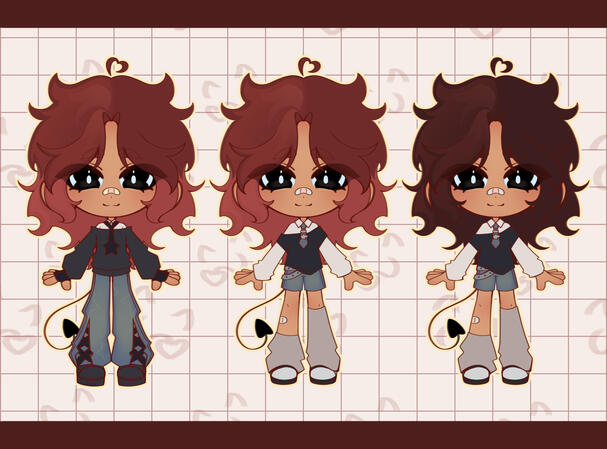 character re-design commission